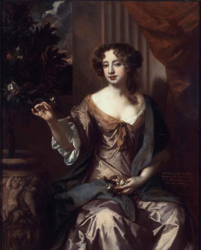 Sir Peter Lely Elizabeth, Countess of Kildare oil painting image